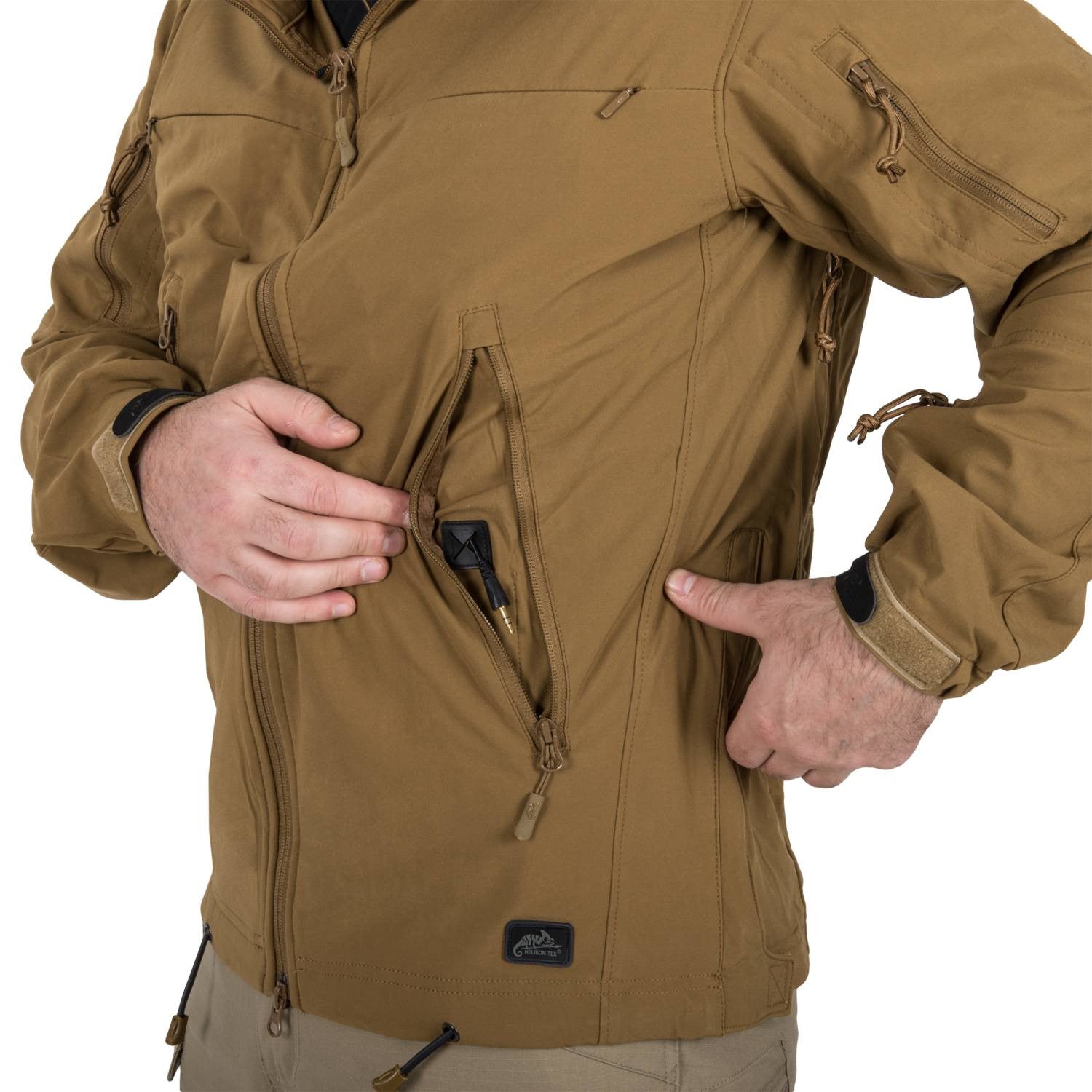 HELIKON-TEX COUGAR QSA + HID JACKET - COYOTE