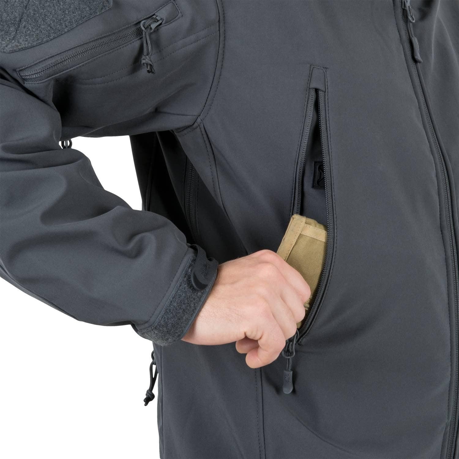 HELIKON-TEX GUNFIGHTER JACKET - SHARK SKIN WINDBLOCKER (COYOTE)