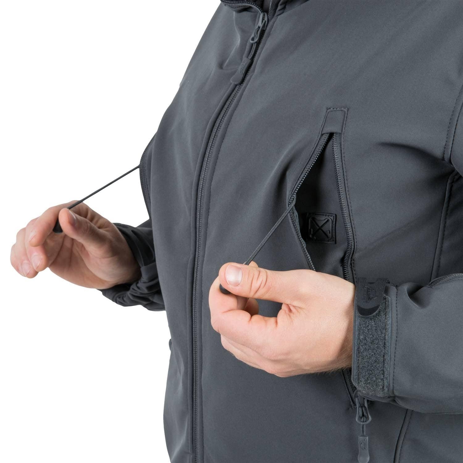 HELIKON-TEX GUNFIGHTER JACKET - SHARK SKIN WINDBLOCKER (COYOTE)
