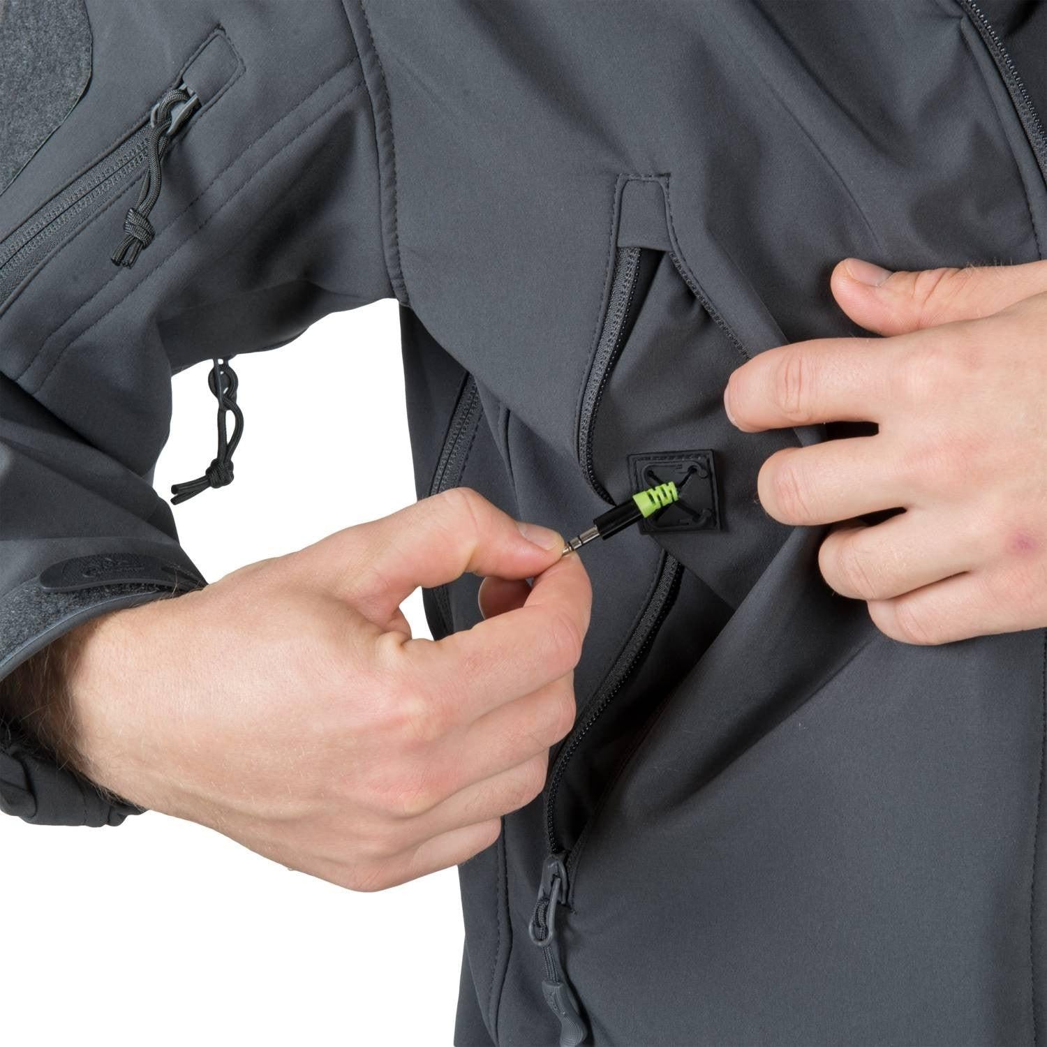 HELIKON-TEX GUNFIGHTER JACKET - SHARK SKIN WINDBLOCKER (COYOTE)