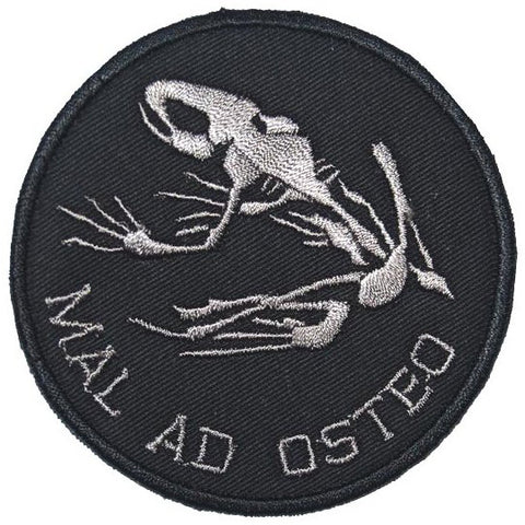 MAL AD OSTEO PATCH - BLACK GREY - Hock Gift Shop | Army Online Store in Singapore