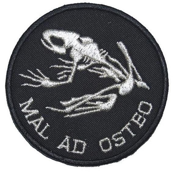 MAL AD OSTEO PATCH - BLACK SILVER - Hock Gift Shop | Army Online Store in Singapore