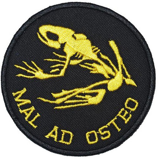 MAL AD OSTEO PATCH - BLACK YELLOW - Hock Gift Shop | Army Online Store in Singapore