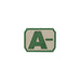 MAXPEDITION A- NEG BLOOD TYPE PATCH - ARID - Hock Gift Shop | Army Online Store in Singapore