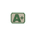 MAXPEDITION A+ POS BLOOD TYPE PATCH - ARID - Hock Gift Shop | Army Online Store in Singapore