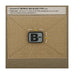 MAXPEDITION B- NEG BLOOD TYPE PATCH - ARID - Hock Gift Shop | Army Online Store in Singapore