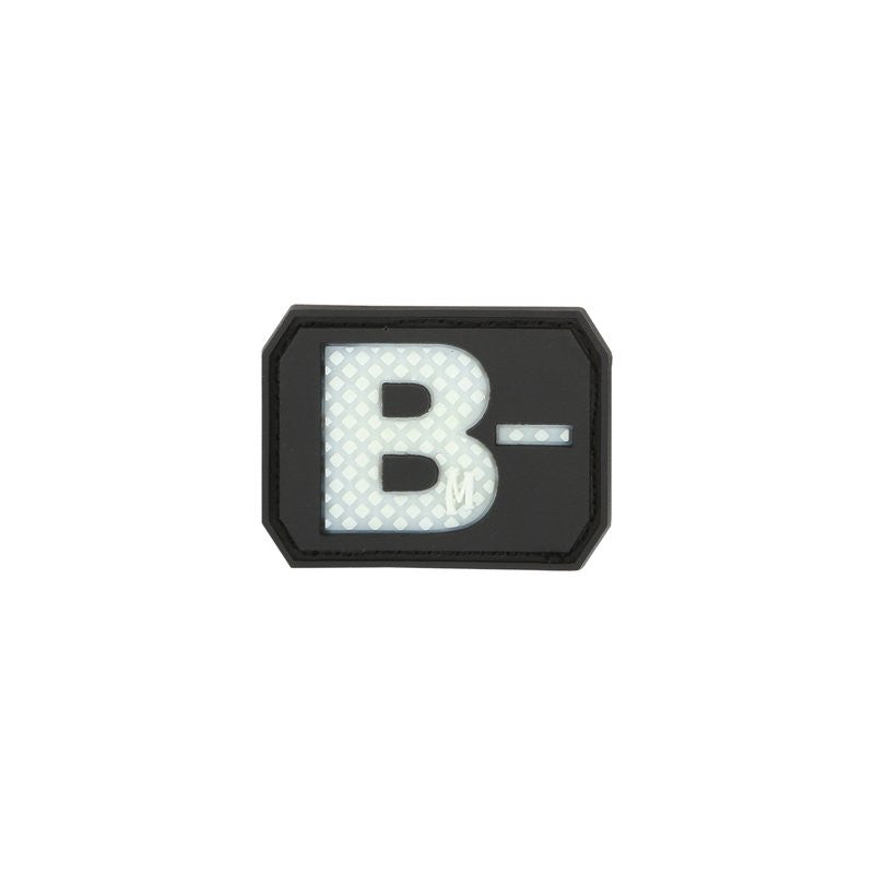 MAXPEDITION B- NEG BLOOD TYPE PATCH - GLOW - Hock Gift Shop | Army Online Store in Singapore