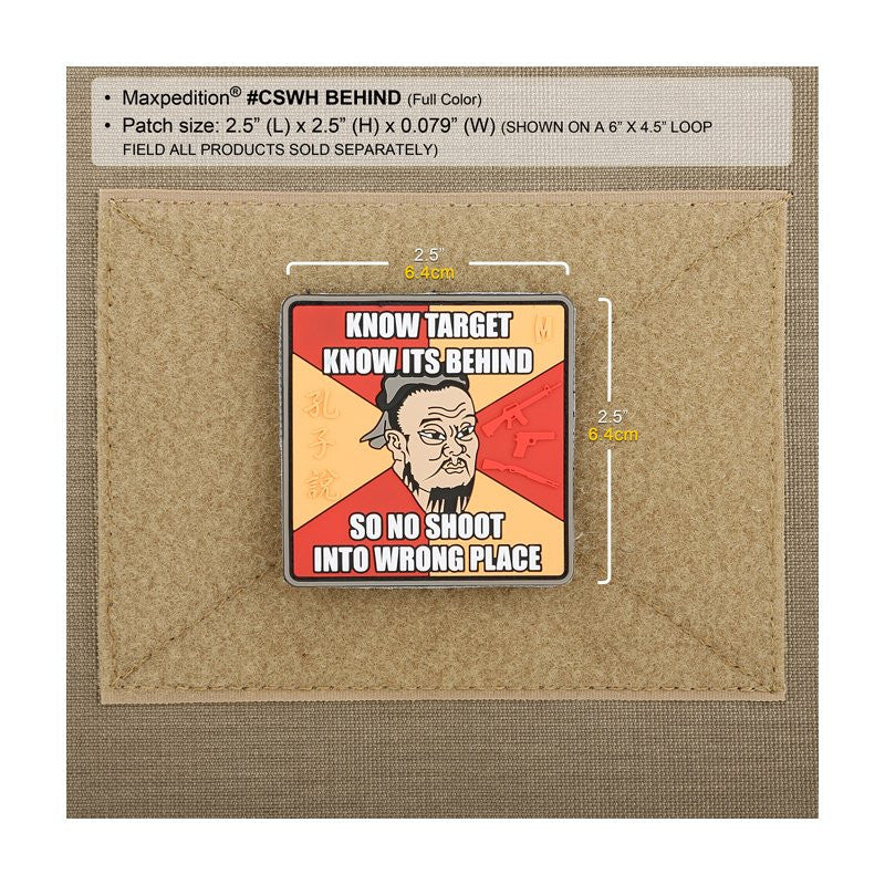 MAXPEDITION BEHIND PATCH - SWAT - Hock Gift Shop | Army Online Store in Singapore