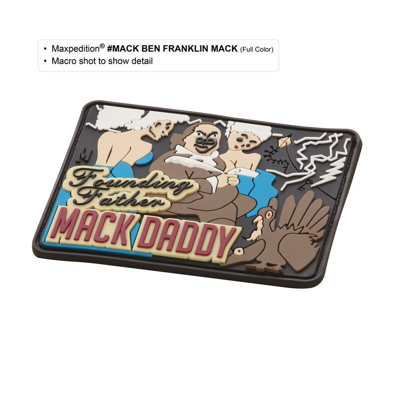 MAXPEDITION BEN FRANKLIN MACK PATCH - FULL COLOR - Hock Gift Shop | Army Online Store in Singapore