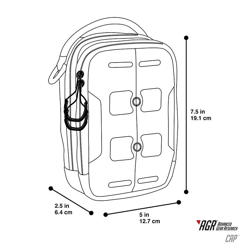 MAXPEDITION COMPACT ADMIN POUCH (CAP) - TAN - Hock Gift Shop | Army Online Store in Singapore