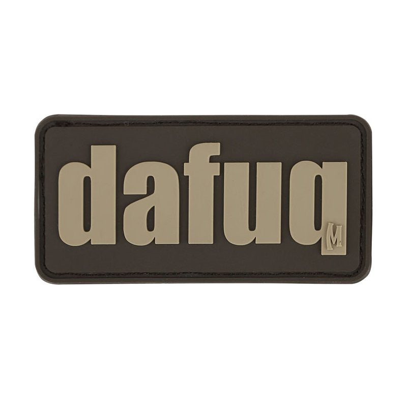 MAXPEDITION DAFUQ PATCH - ARID - Hock Gift Shop | Army Online Store in Singapore