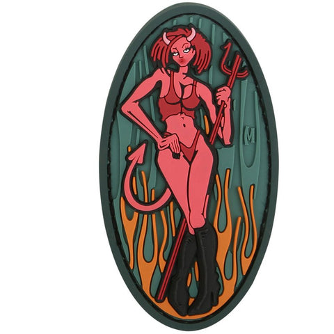MAXPEDITION DEVIL GIRL PATCH - FULL COLOR - Hock Gift Shop | Army Online Store in Singapore