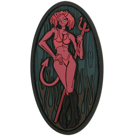 MAXPEDITION DEVIL GIRL PATCH - STEALTH - Hock Gift Shop | Army Online Store in Singapore
