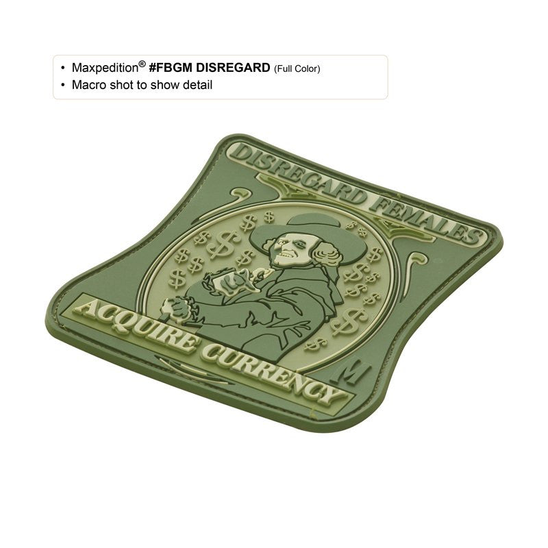 MAXPEDITION DISREGARD PATCH - FULL COLOR - Hock Gift Shop | Army Online Store in Singapore