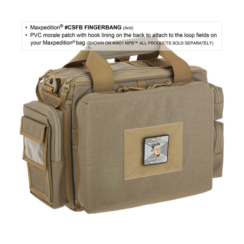 MAXPEDITION FINGER BANG PATCH - FULL COLOR