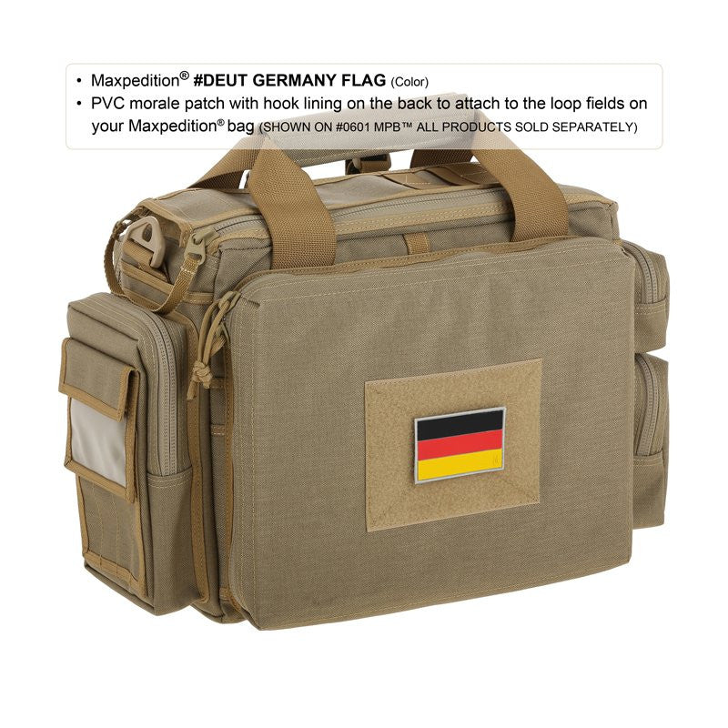 MAXPEDITION GERMANY FLAG PATCH - FULL COLOR