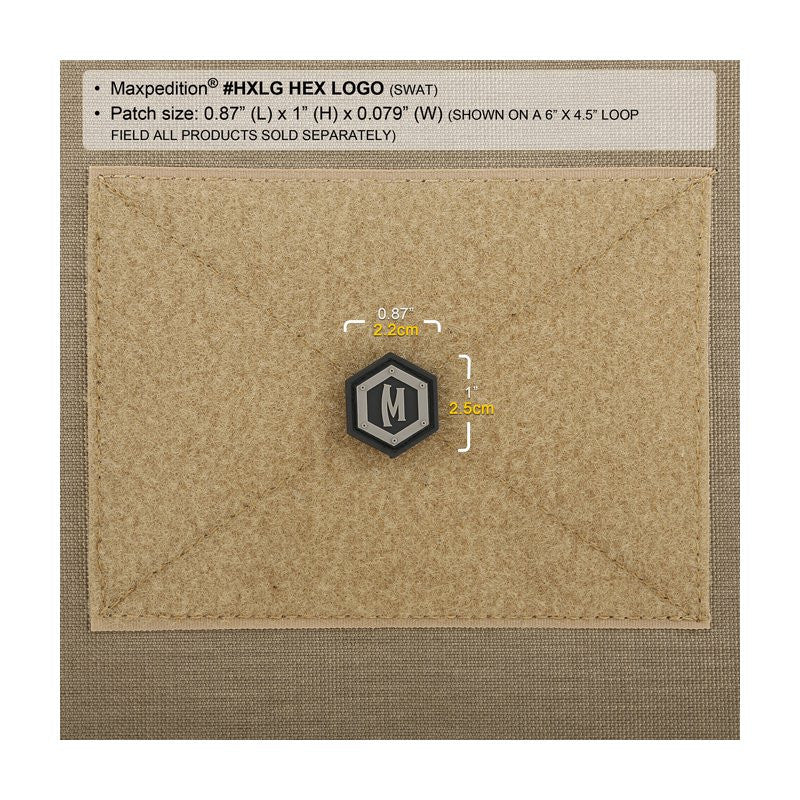 MAXPEDITION HEX LOGO PATCH - ARID