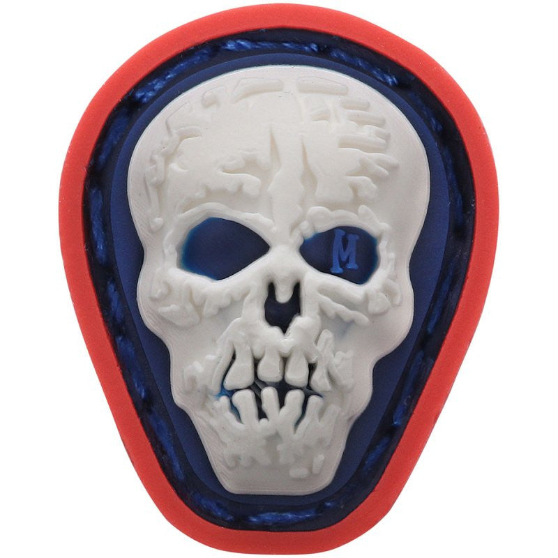 MAXPEDITION HI RELIEF SKULL MICROPATCH - FULL COLOR