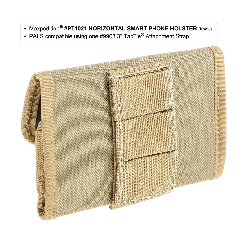MAXPEDITION HORIZONTAL SMART PHONE HOLSTER - FOLIAGE GREEN