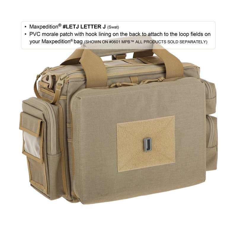 MAXPEDITION LETTER J PATCH - SWAT - Hock Gift Shop | Army Online Store in Singapore