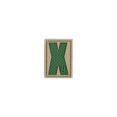 MAXPEDITION LETTER X PATCH - ARID - Hock Gift Shop | Army Online Store in Singapore