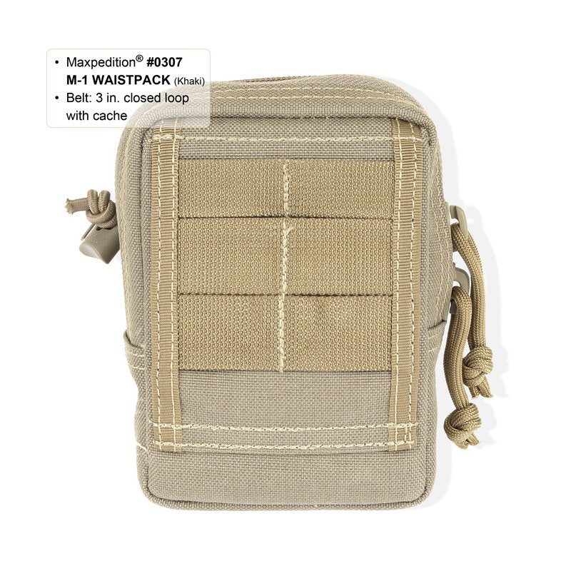 MAXPEDITION M-1 WAISTPACK - KHAKI - Hock Gift Shop | Army Online Store in Singapore