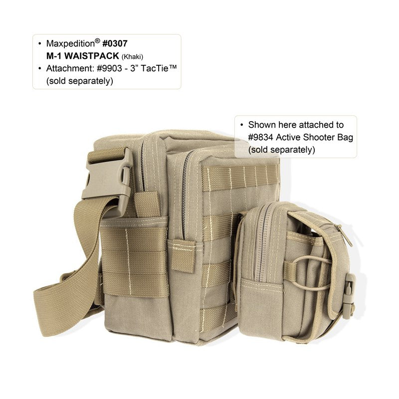 MAXPEDITION M-1 WAISTPACK - OD GREEN - Hock Gift Shop | Army Online Store in Singapore