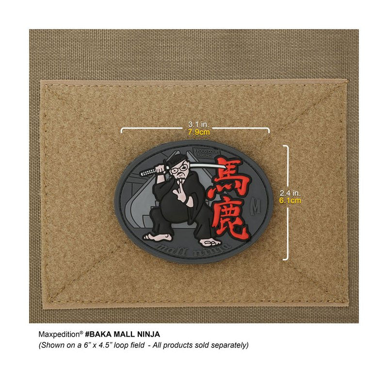 MAXPEDITION MALL NINJA PATCH - GLOW - Hock Gift Shop | Army Online Store in Singapore