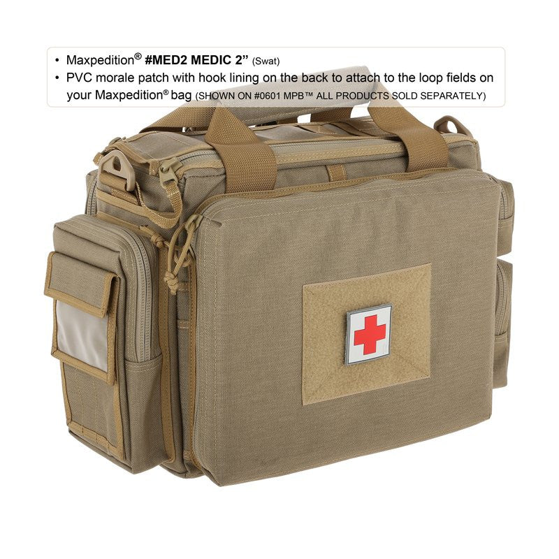 MAXPEDITION MEDIC PATCH 2" X 2" - ARID