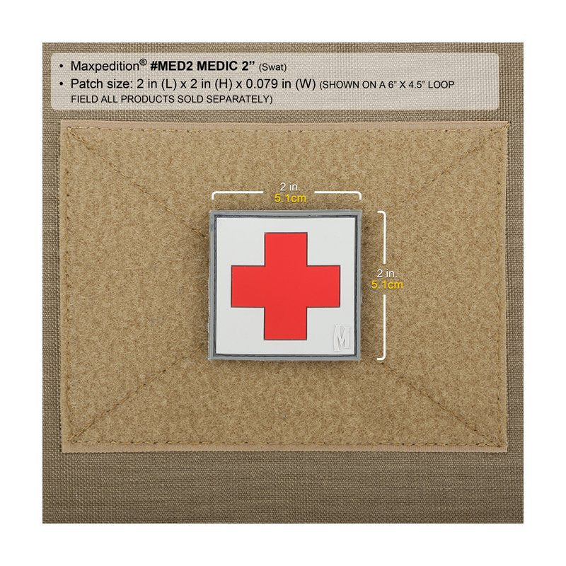 MAXPEDITION MEDIC PATCH 2" X 2" - ARID
