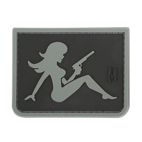MAXPEDITION MUDFLAP GIRL PATCH - STEALTH