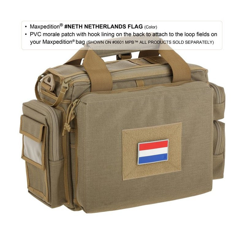 MAXPEDITION NETHERLAND FLAG PATCH - FULL COLOR