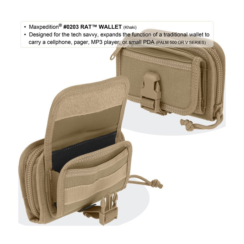 MAXPEDITION RAT WALLET - OD GREEN - Hock Gift Shop | Army Online Store in Singapore