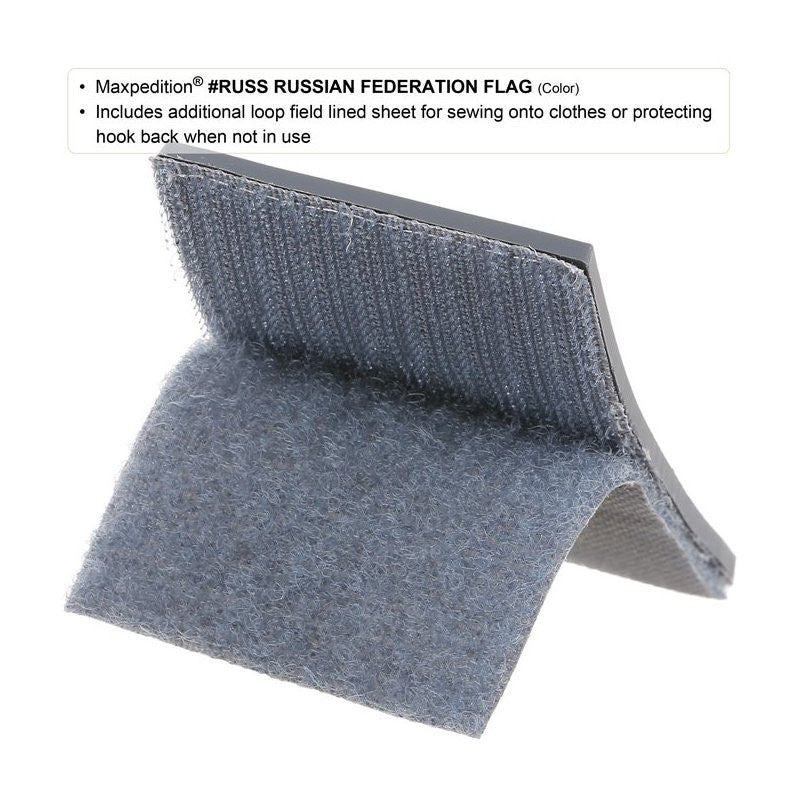 MAXPEDITION RUSSIAN FEDERATION FLAG PATCH - FULL COLOR - Hock Gift Shop | Army Online Store in Singapore