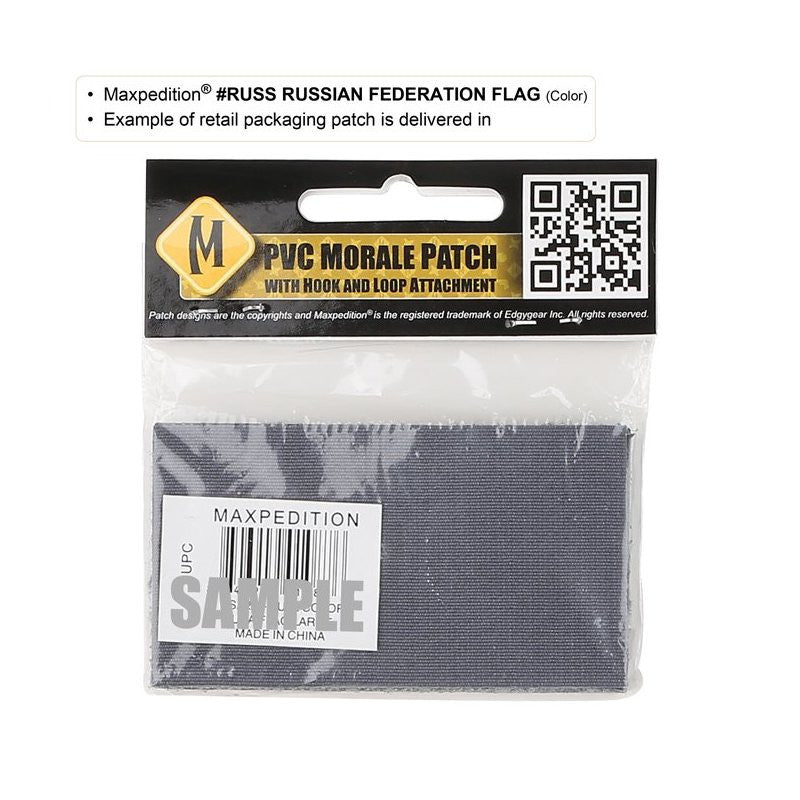 MAXPEDITION RUSSIAN FEDERATION FLAG PATCH - FULL COLOR - Hock Gift Shop | Army Online Store in Singapore