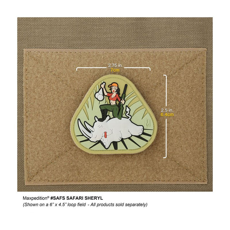MAXPEDITION SAFARI SHERYL PATCH - FULL COLOR - Hock Gift Shop | Army Online Store in Singapore
