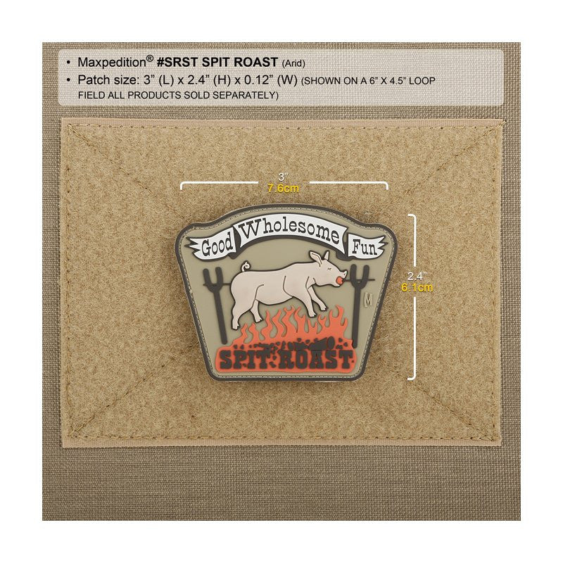 MAXPEDITION SPIT ROAST PATCH - ARID - Hock Gift Shop | Army Online Store in Singapore