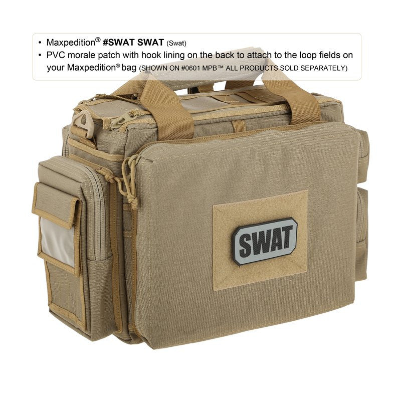 MAXPEDITION SWAT PATCH - SWAT - Hock Gift Shop | Army Online Store in Singapore
