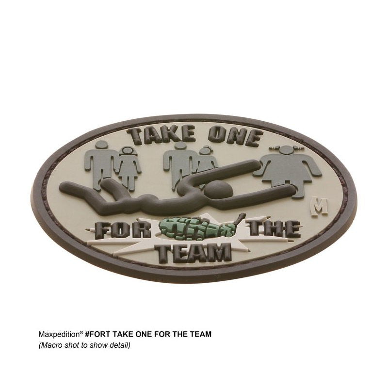 MAXPEDITION TAKE ONE FOR THE TEAM PATCH - SWAT - Hock Gift Shop | Army Online Store in Singapore