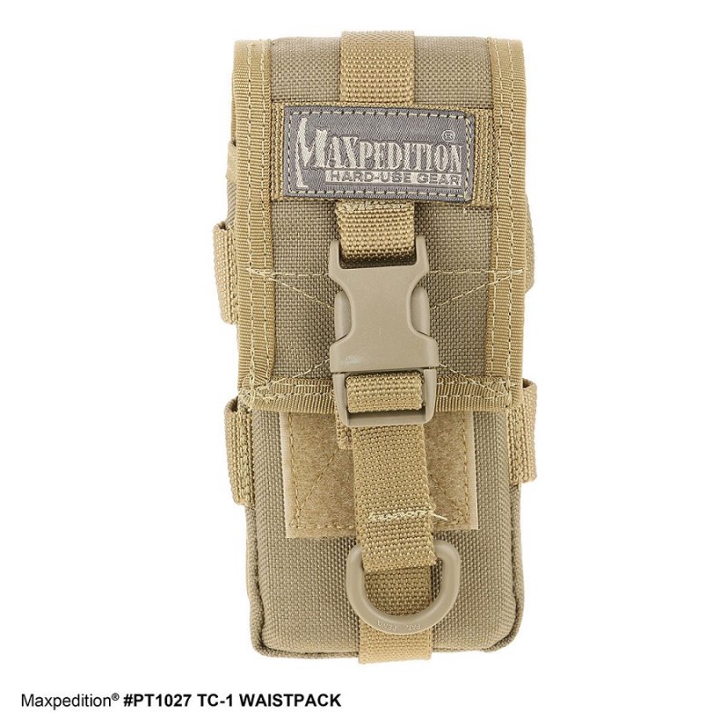 MAXPEDITION TC-1 WAISTPACK - KHAKI - Hock Gift Shop | Army Online Store in Singapore