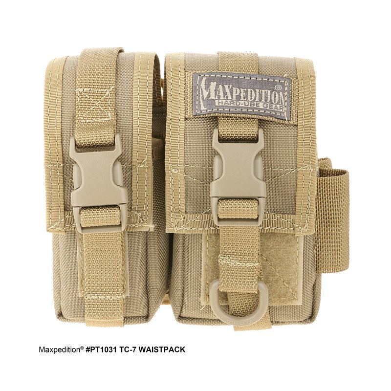 MAXPEDITION TC-7 WAISTPACK - KHAKI