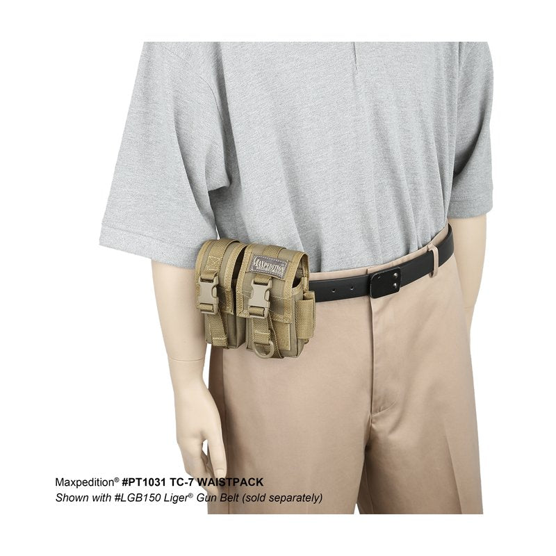 MAXPEDITION TC-7 WAISTPACK - KHAKI