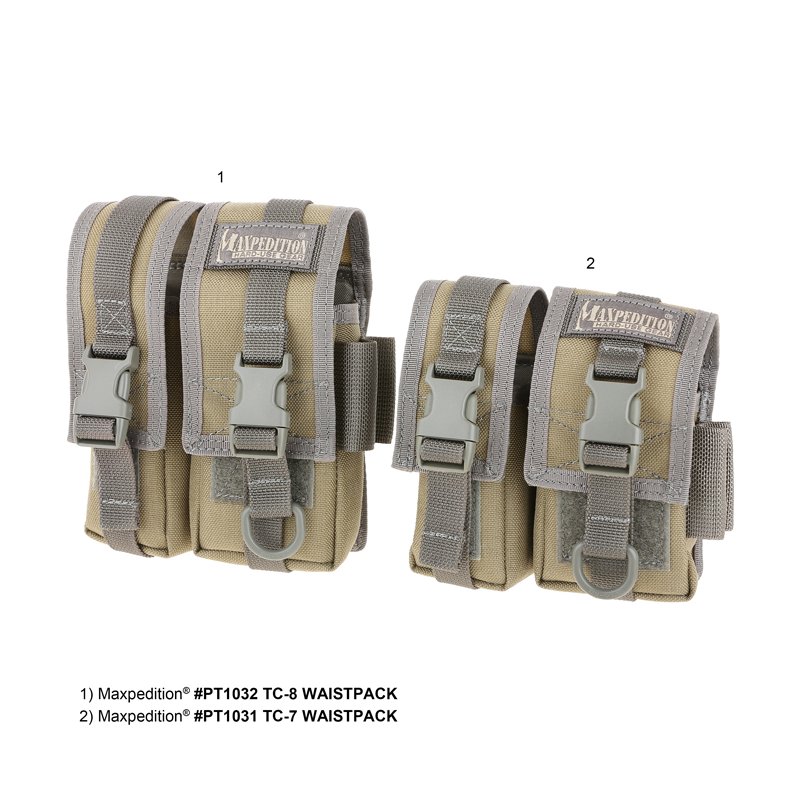 MAXPEDITION TC-7 WAISTPACK - KHAKI