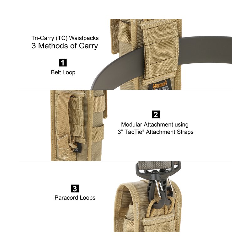 MAXPEDITION TC-7 WAISTPACK - OD GREEN