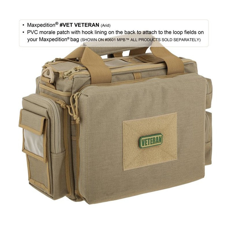 MAXPEDITION VETERAN PATCH - ARID