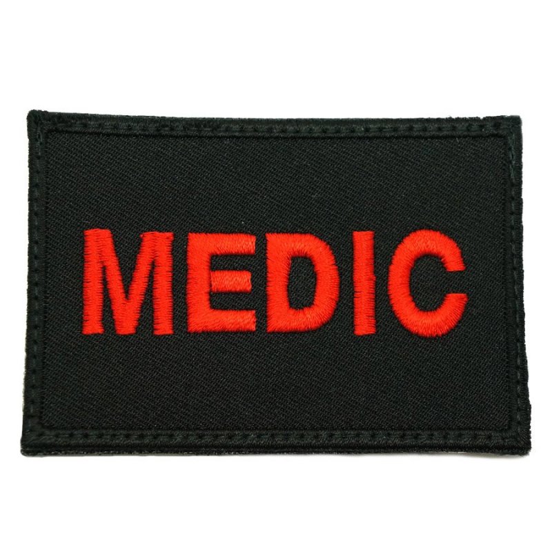 MEDIC CALL SIGN PATCH - BLACK - Hock Gift Shop | Army Online Store in Singapore