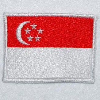 SINGAPORE FLAG - FULL COLOR (MEDIUM) - Hock Gift Shop | Army Online Store in Singapore