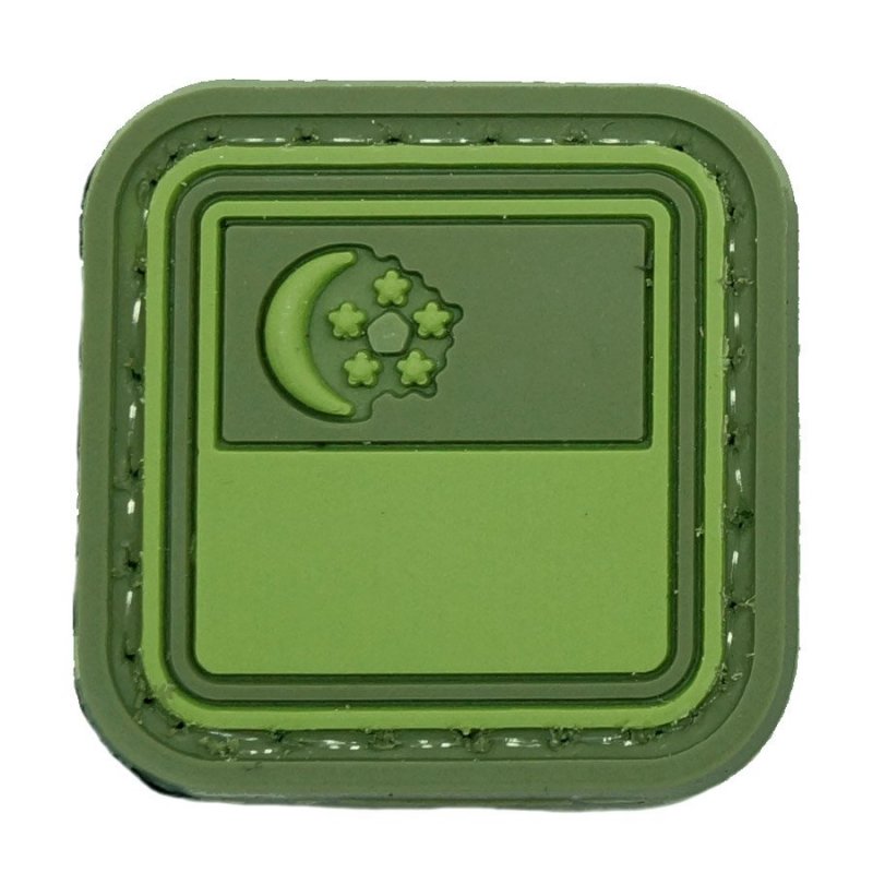 MINI PVC SINGAPORE FLAG - OLIVE GREEN - Hock Gift Shop | Army Online Store in Singapore