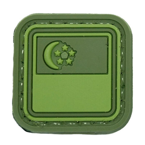 MINI PVC SINGAPORE FLAG - OLIVE GREEN - Hock Gift Shop | Army Online Store in Singapore