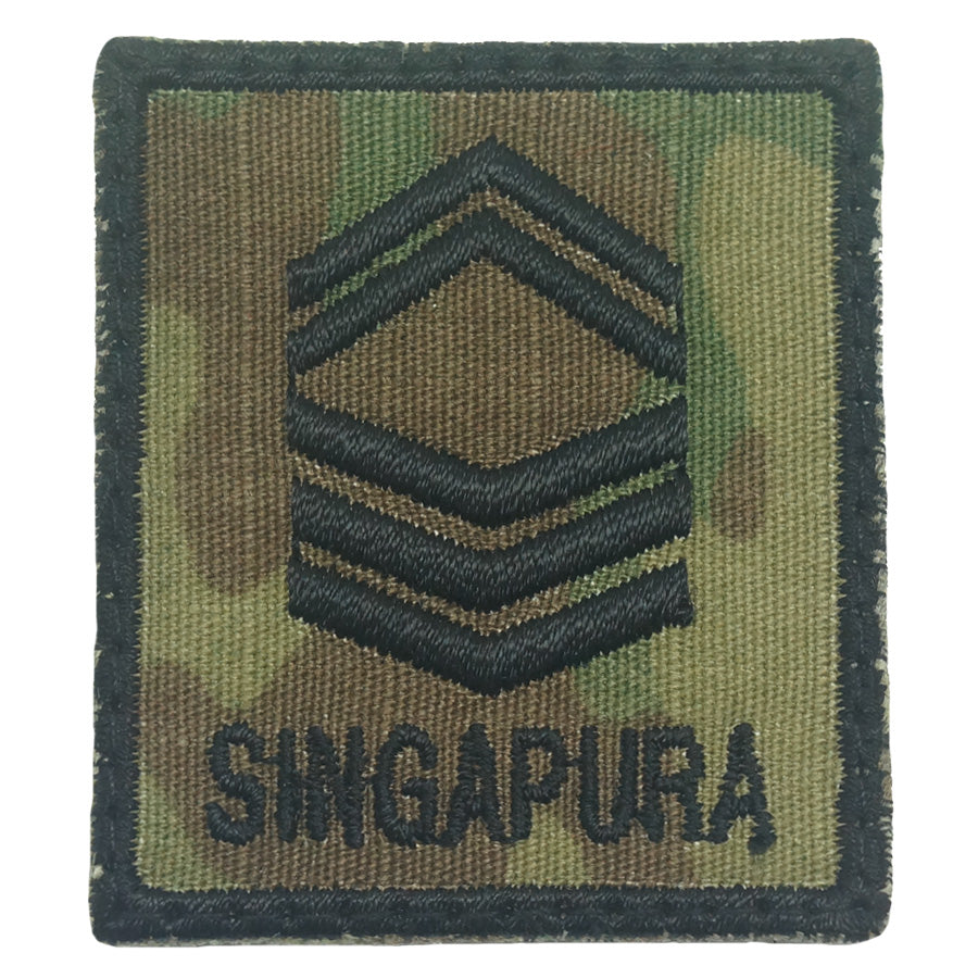 MINI SAF RANK PATCH - 1SG (MULTICAM)